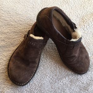 UGG fleece lined suede shoe